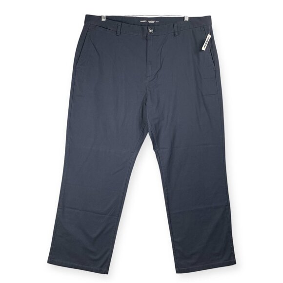 Old Navy Ultimate Loose Men’s 42x30 Navy Blue Built-In Flex Chino Pants Casual - Picture 1 of 7